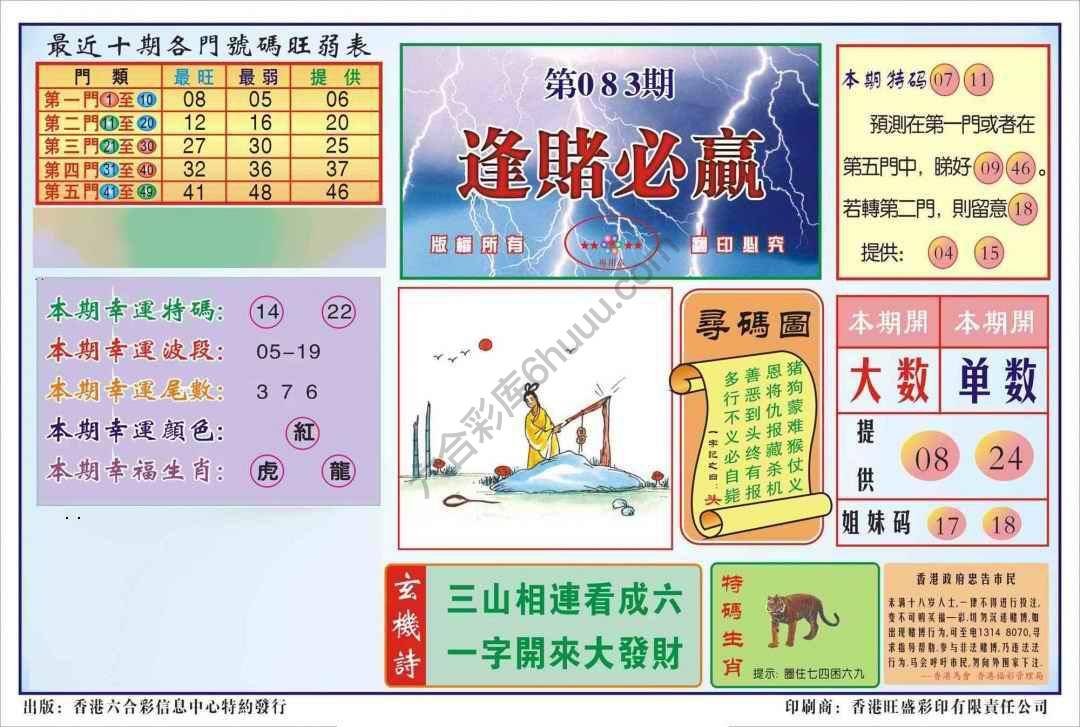 香港逢赌必羸