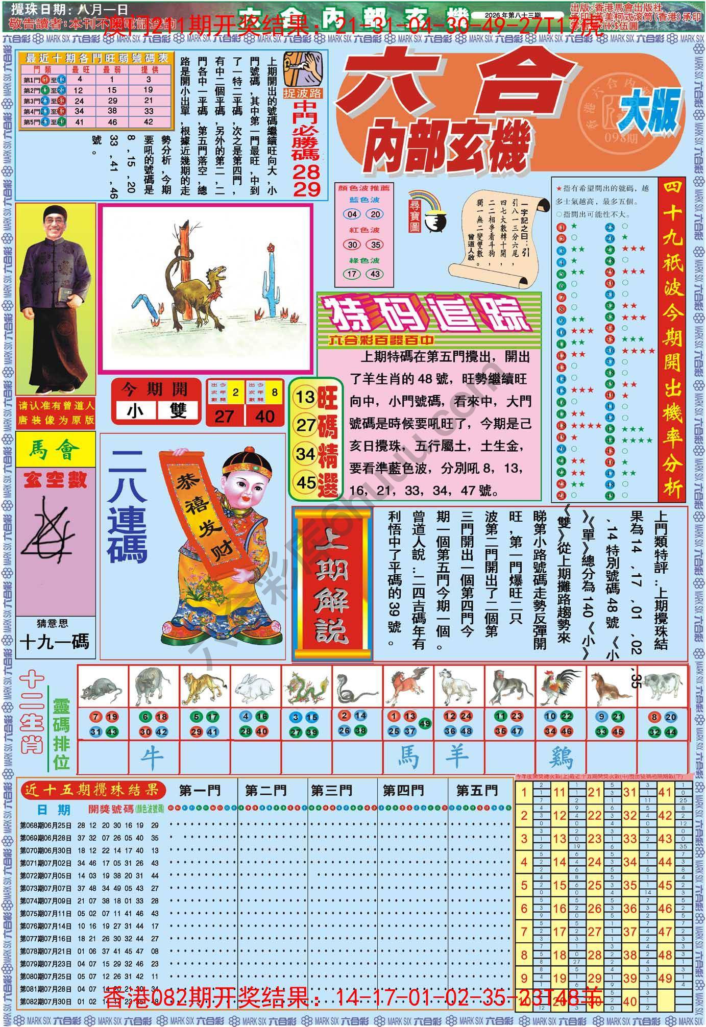 六合内部玄机
