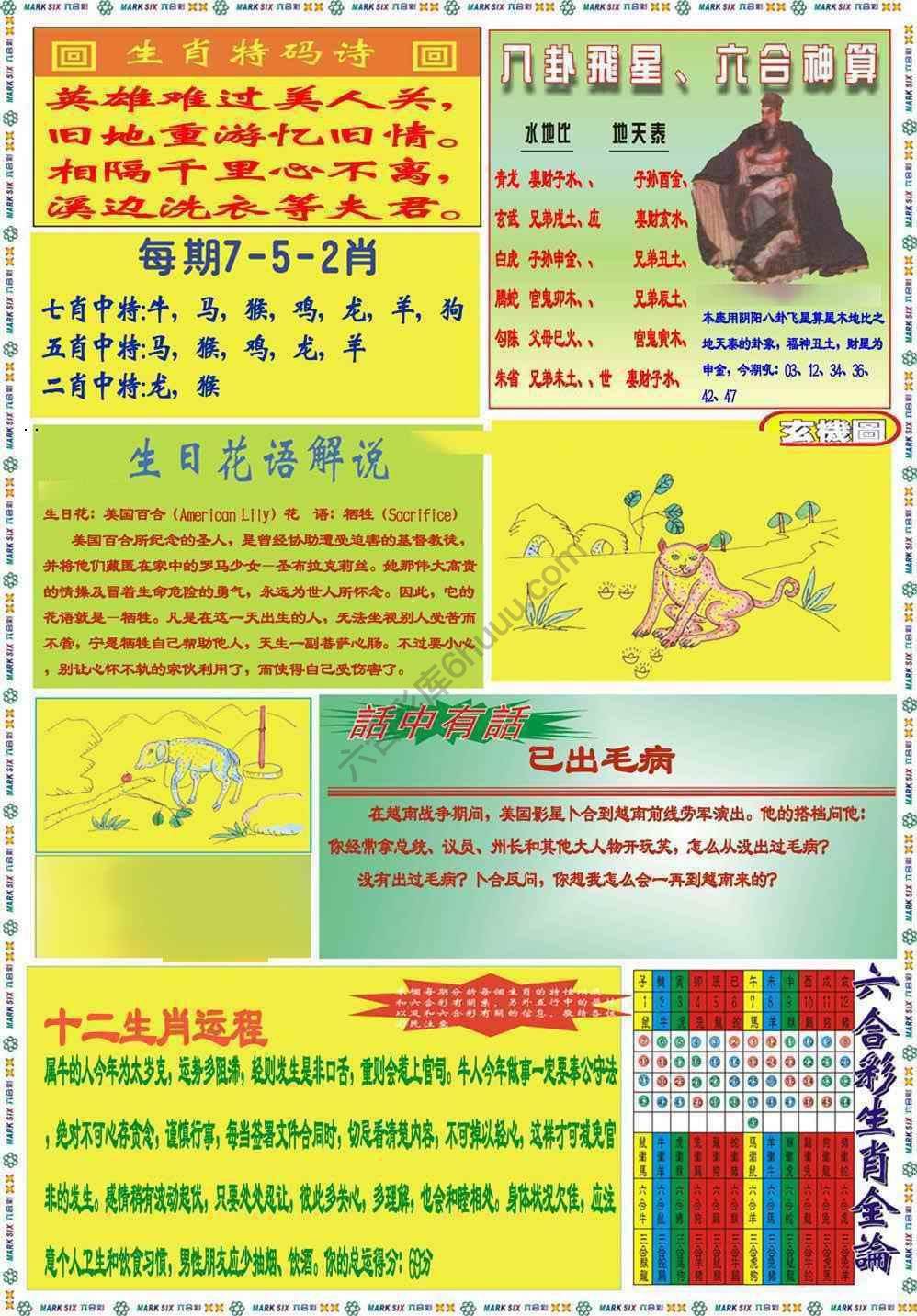 马经