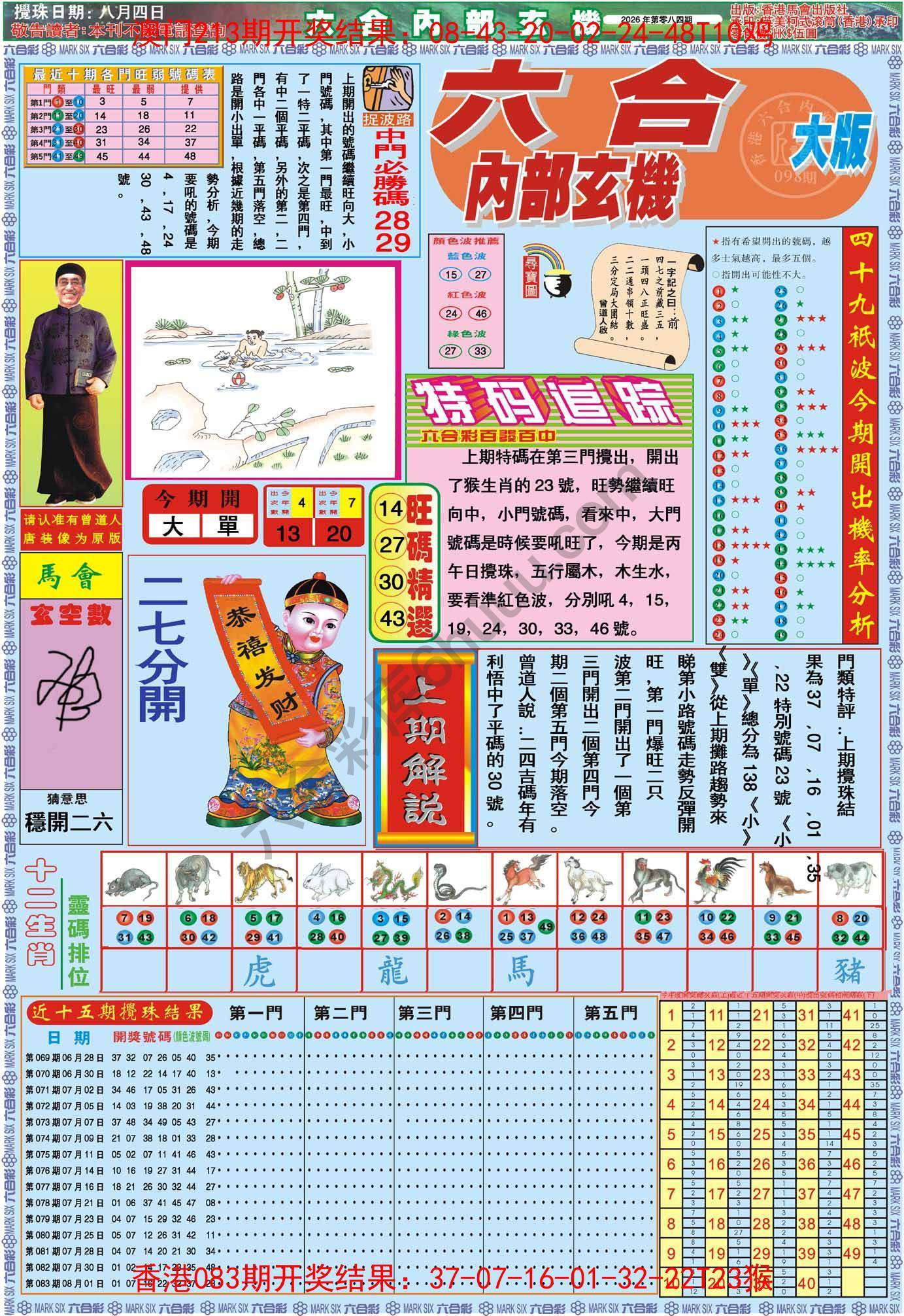 六合内部玄机