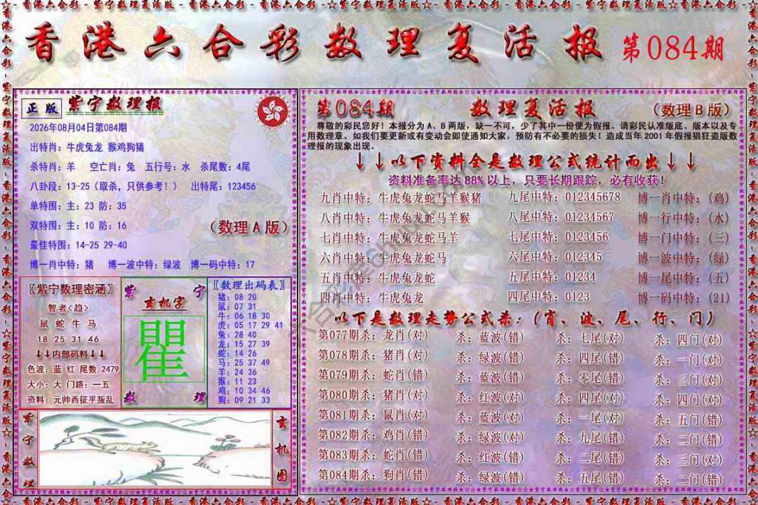 数理复活报