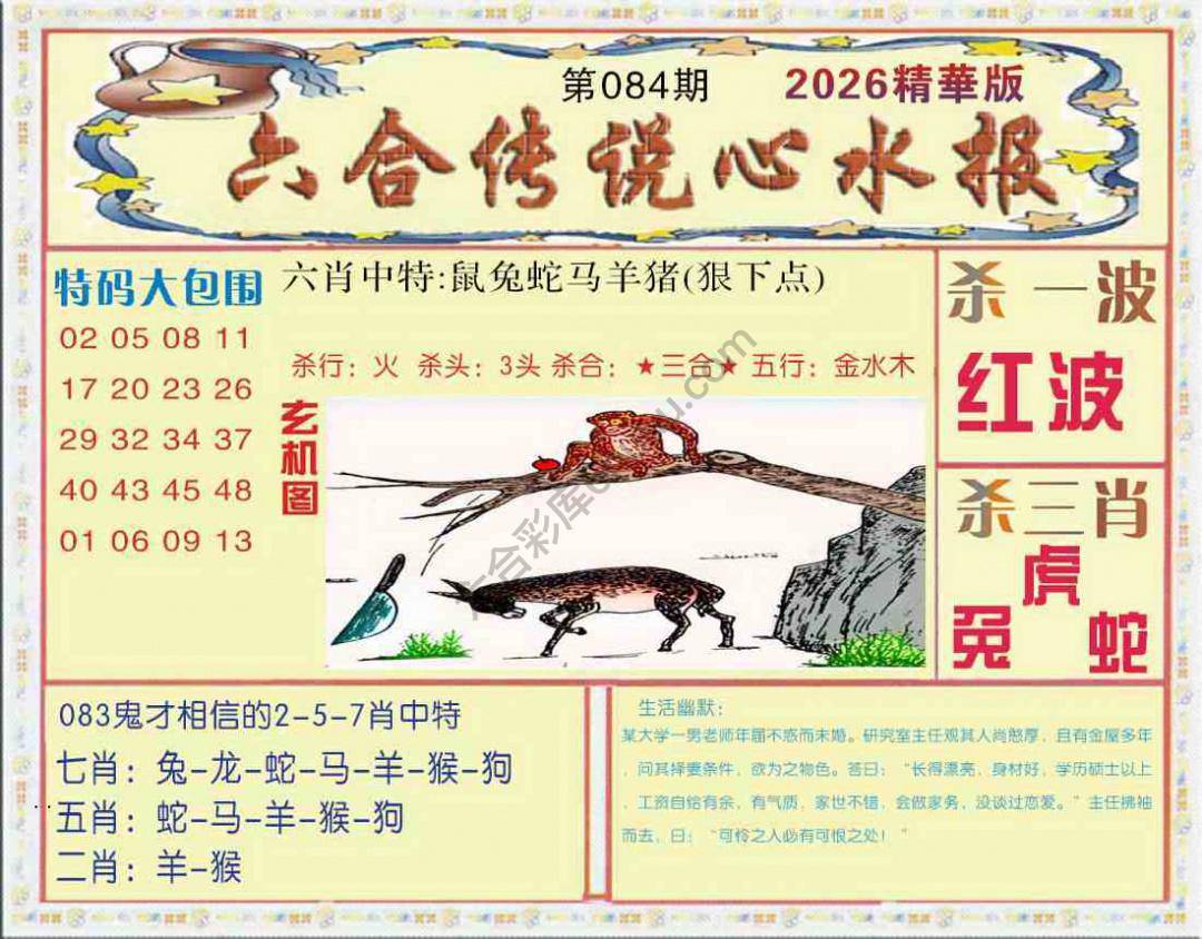 六合传说心水报