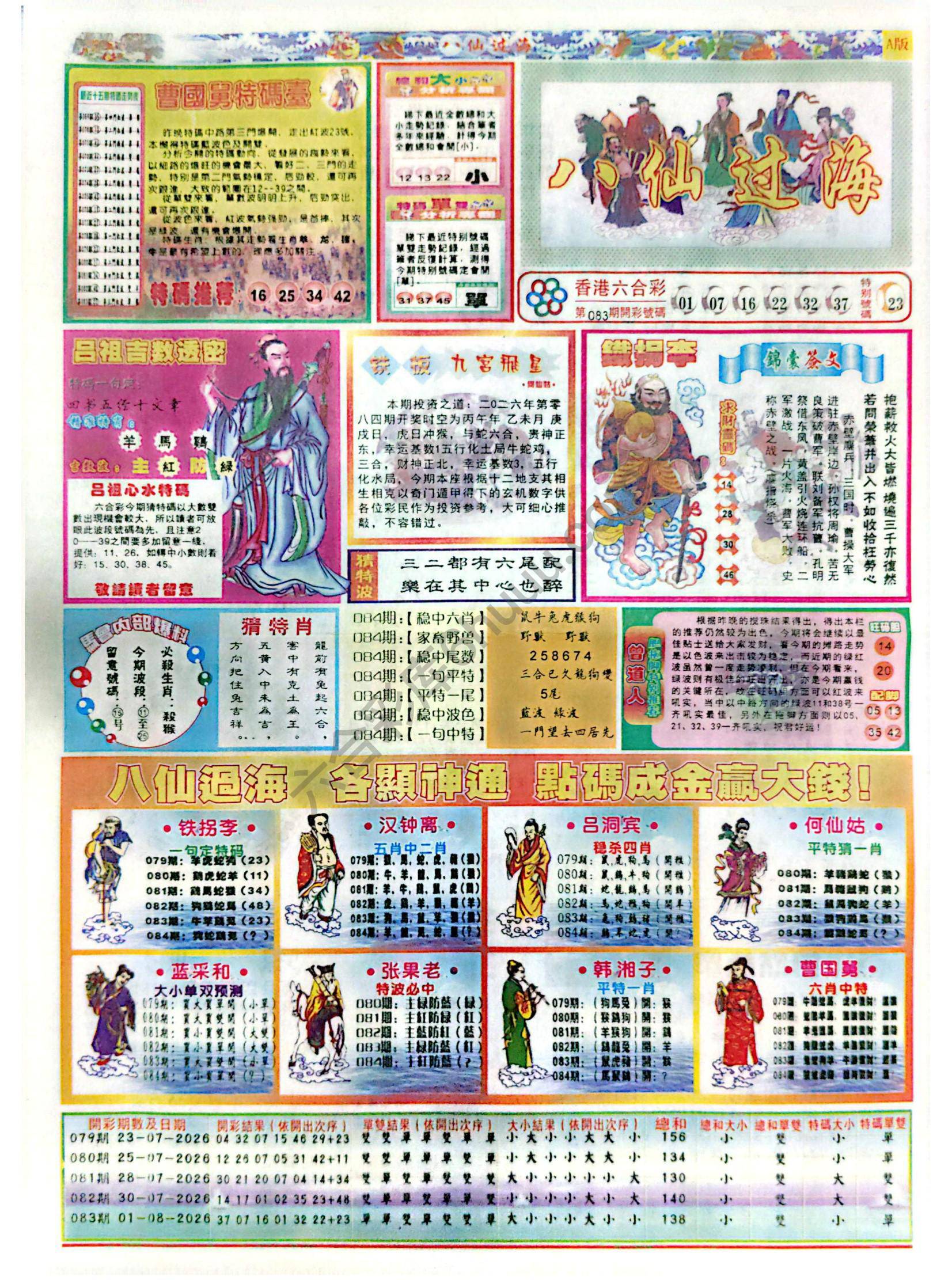 八仙过海各显神通
