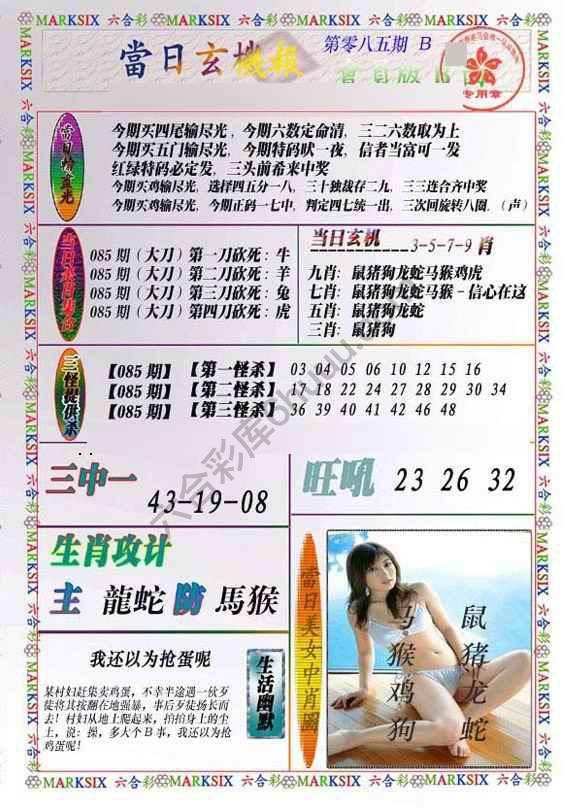 当日玄机报