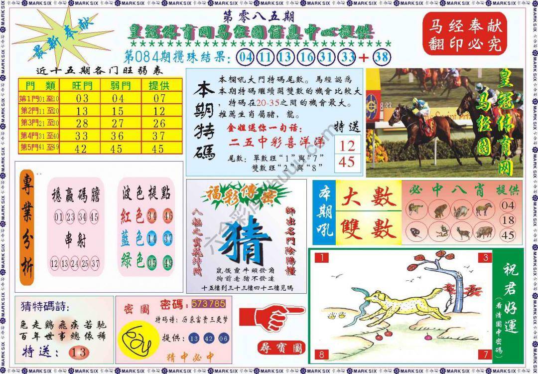 马经图记录