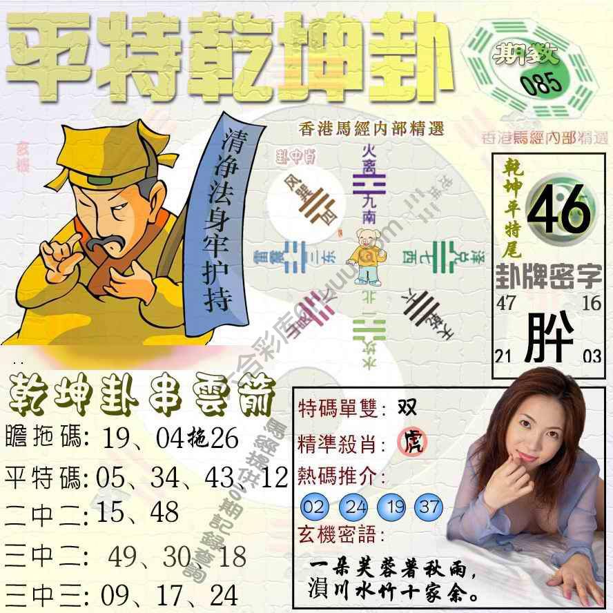 平特乾坤卦