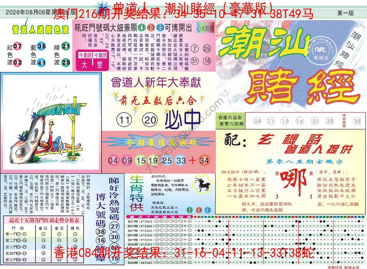 曾道人潮汕赌经(豪华版)