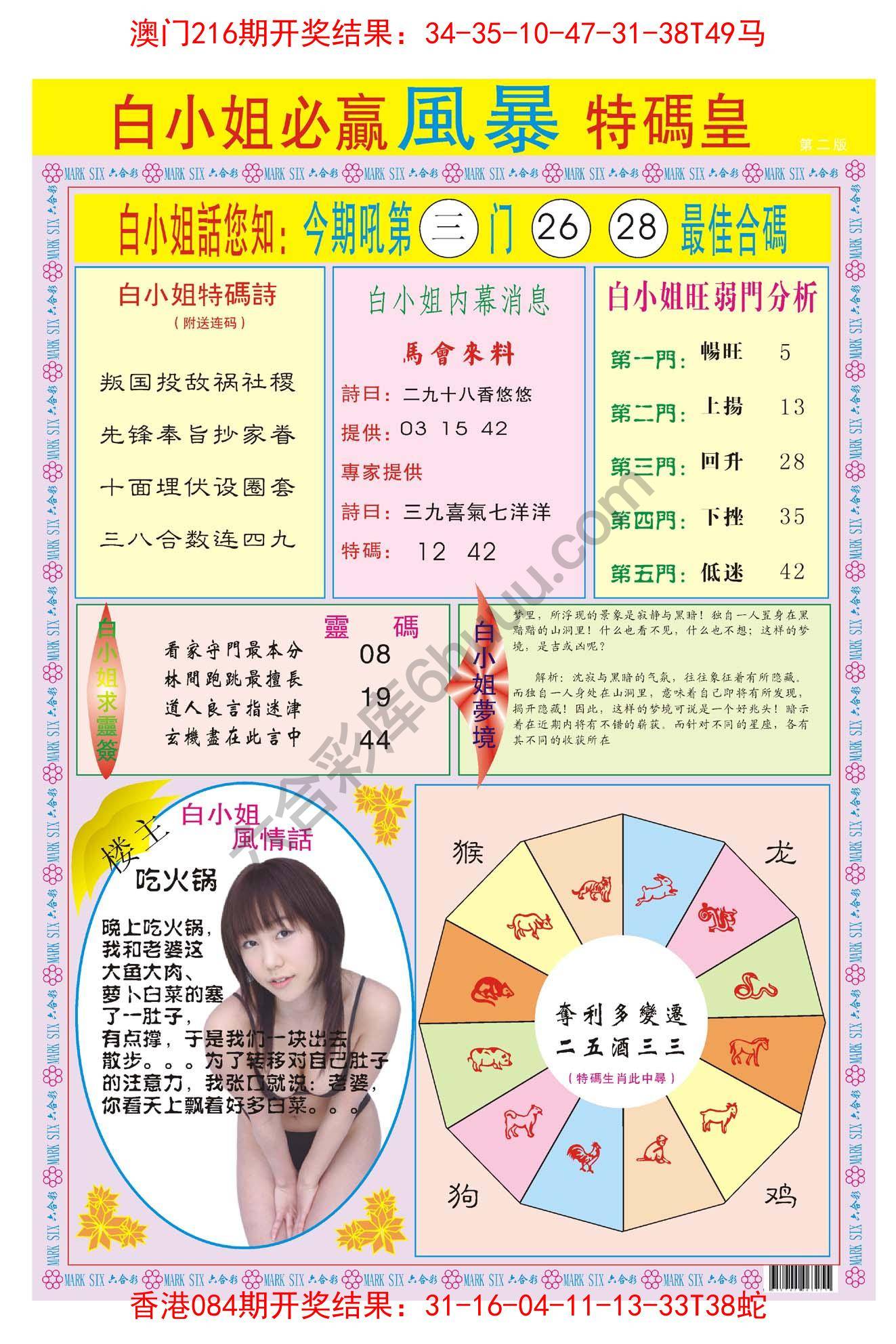 白小姐必赢特码皇