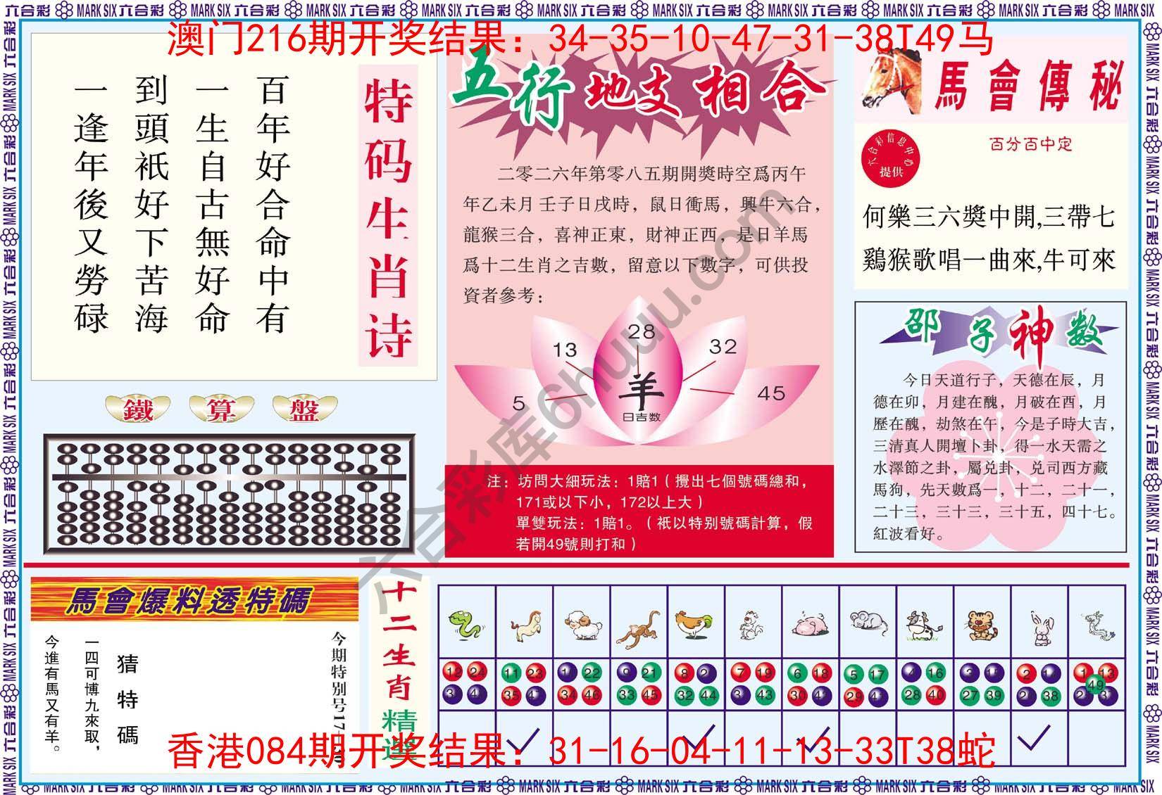 六合彩马会财经