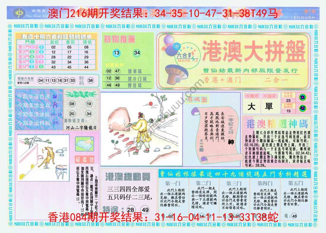 港澳大拼盘