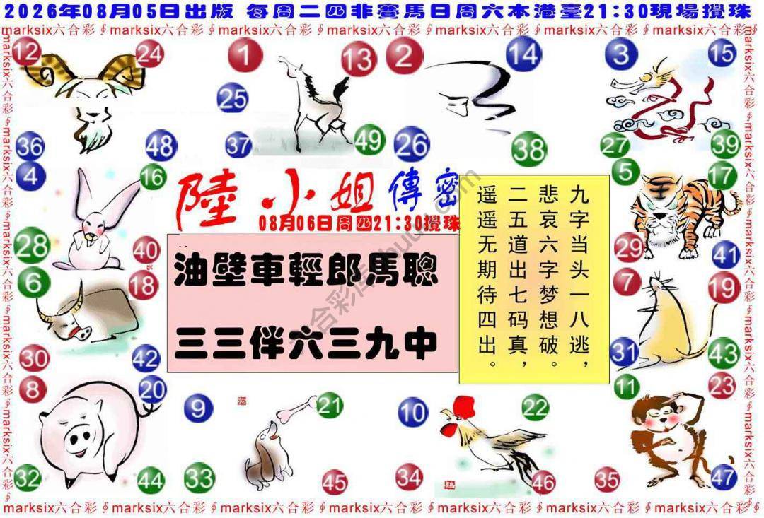 陆小姐传密
