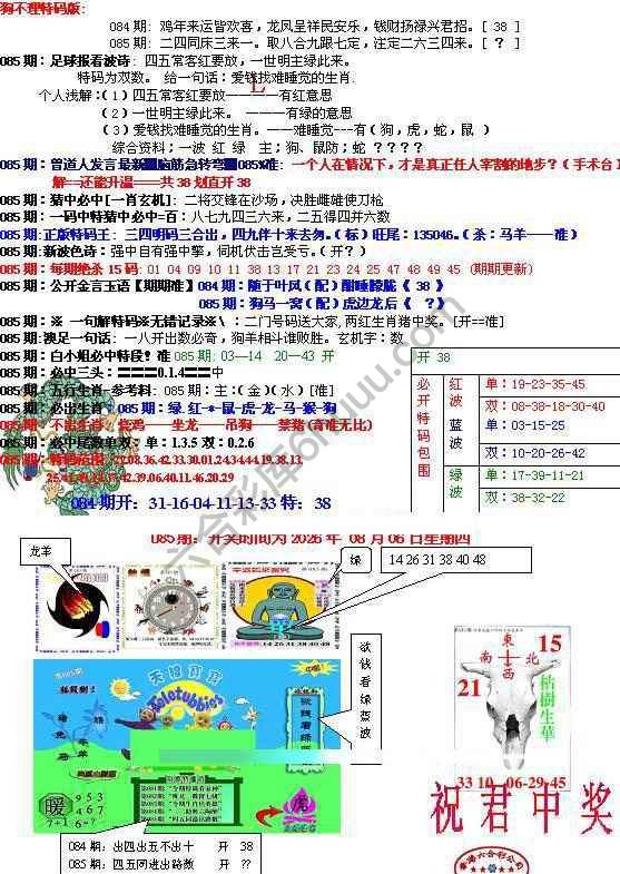 青龙五鬼报