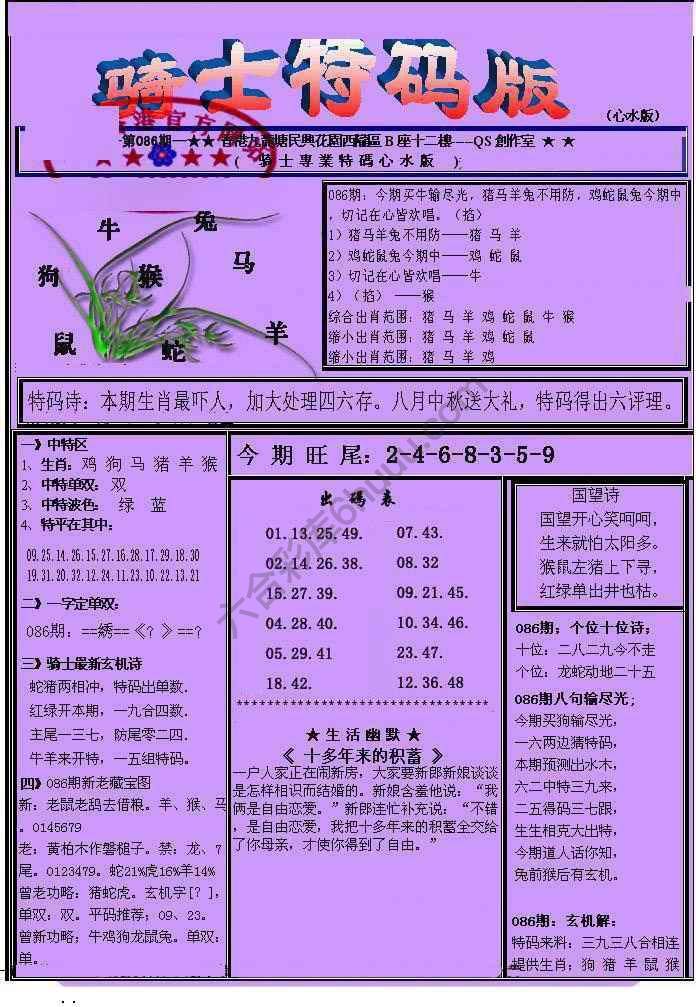 另类骑士特码版