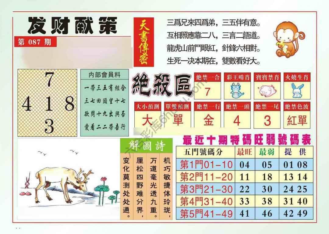 发财献策