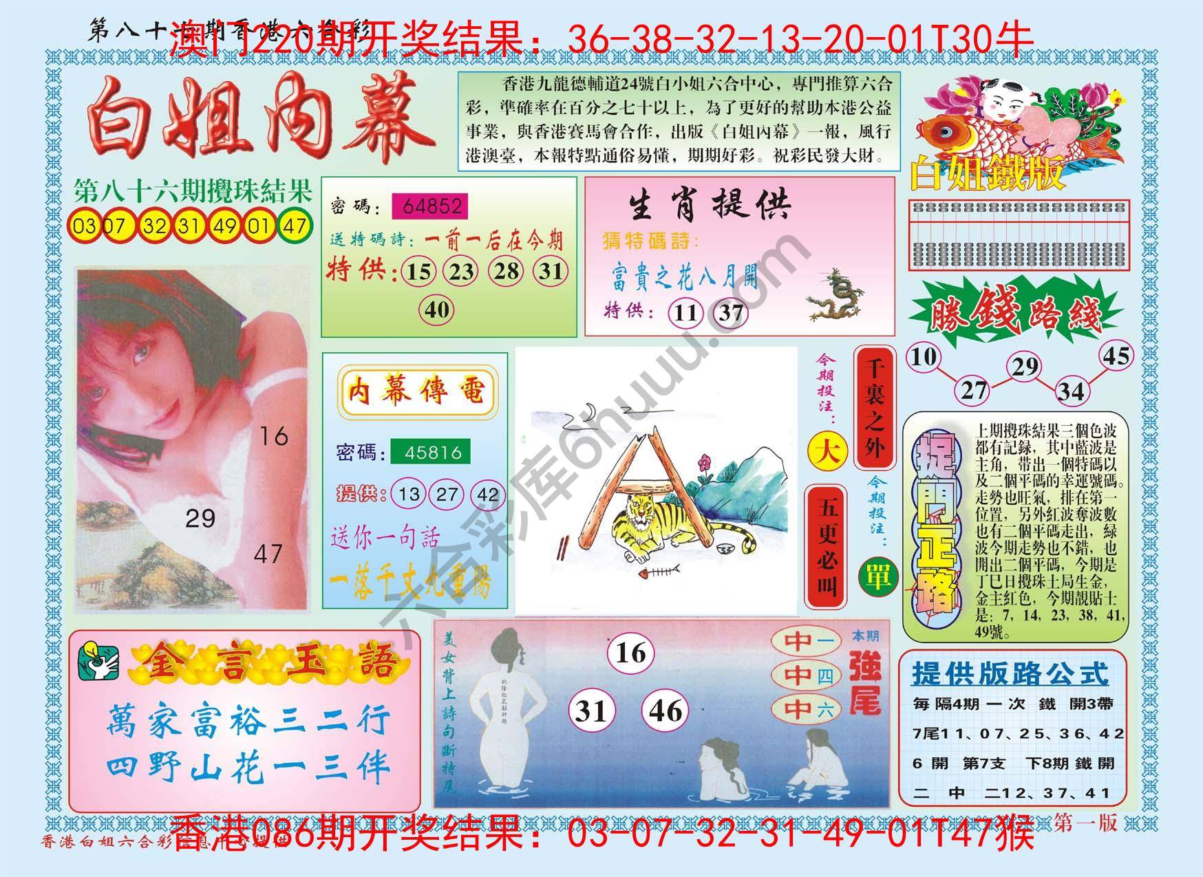 白姐内幕