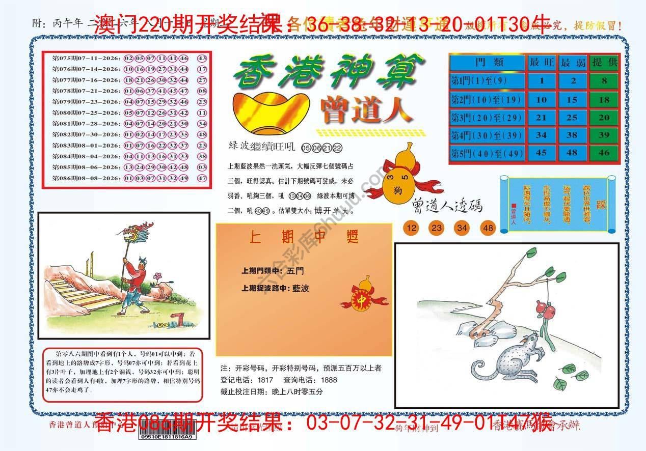 香港神算曾道人
