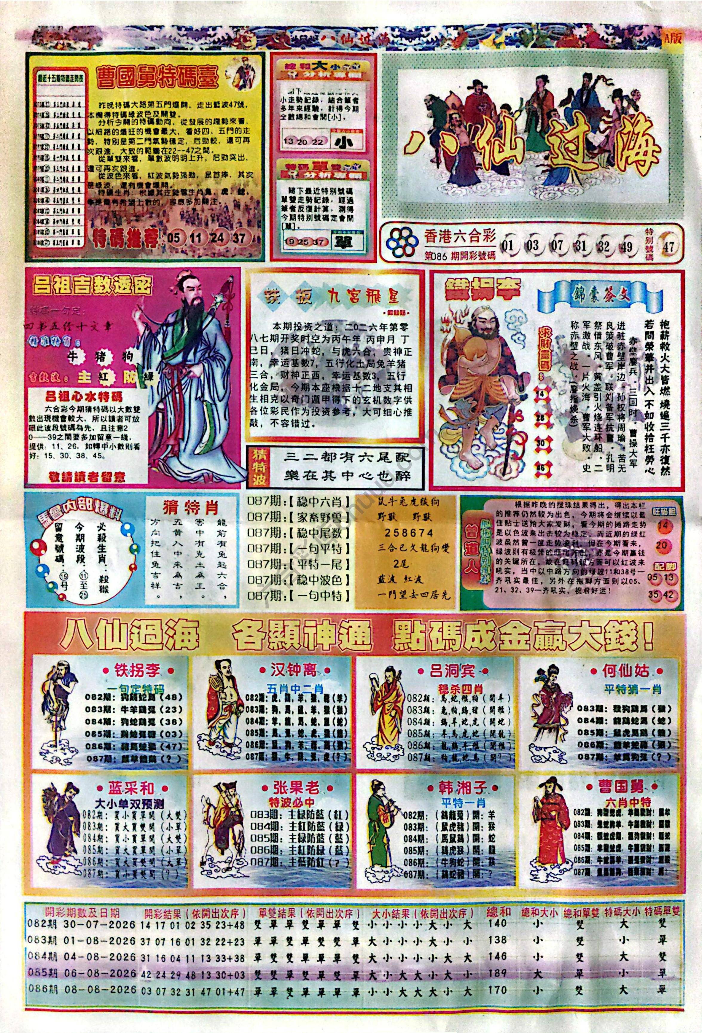 八仙过海各显神通