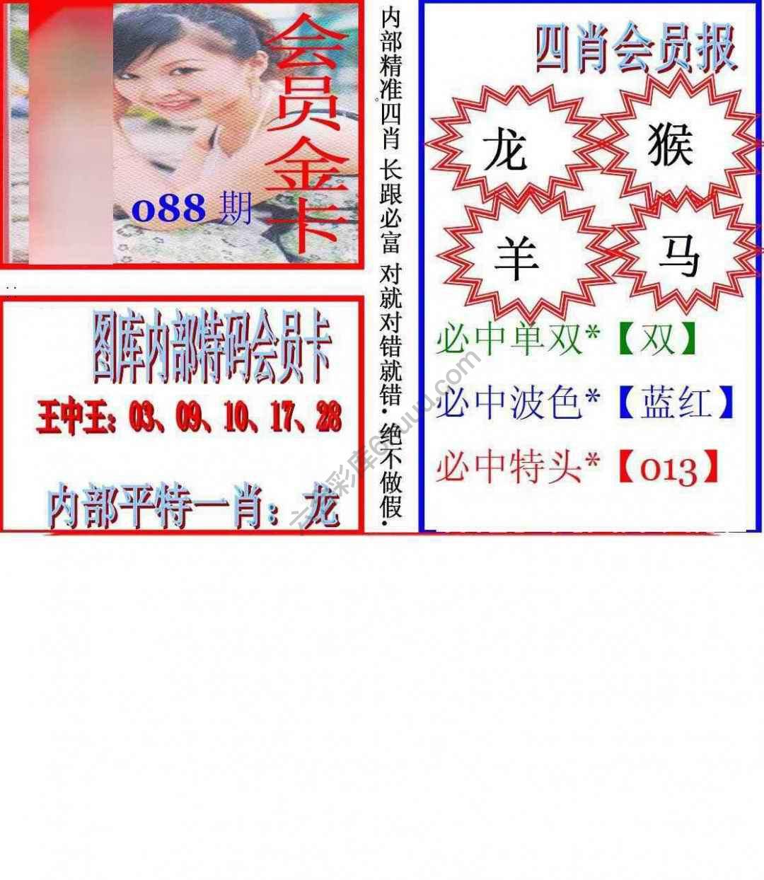 马经四肖会员报