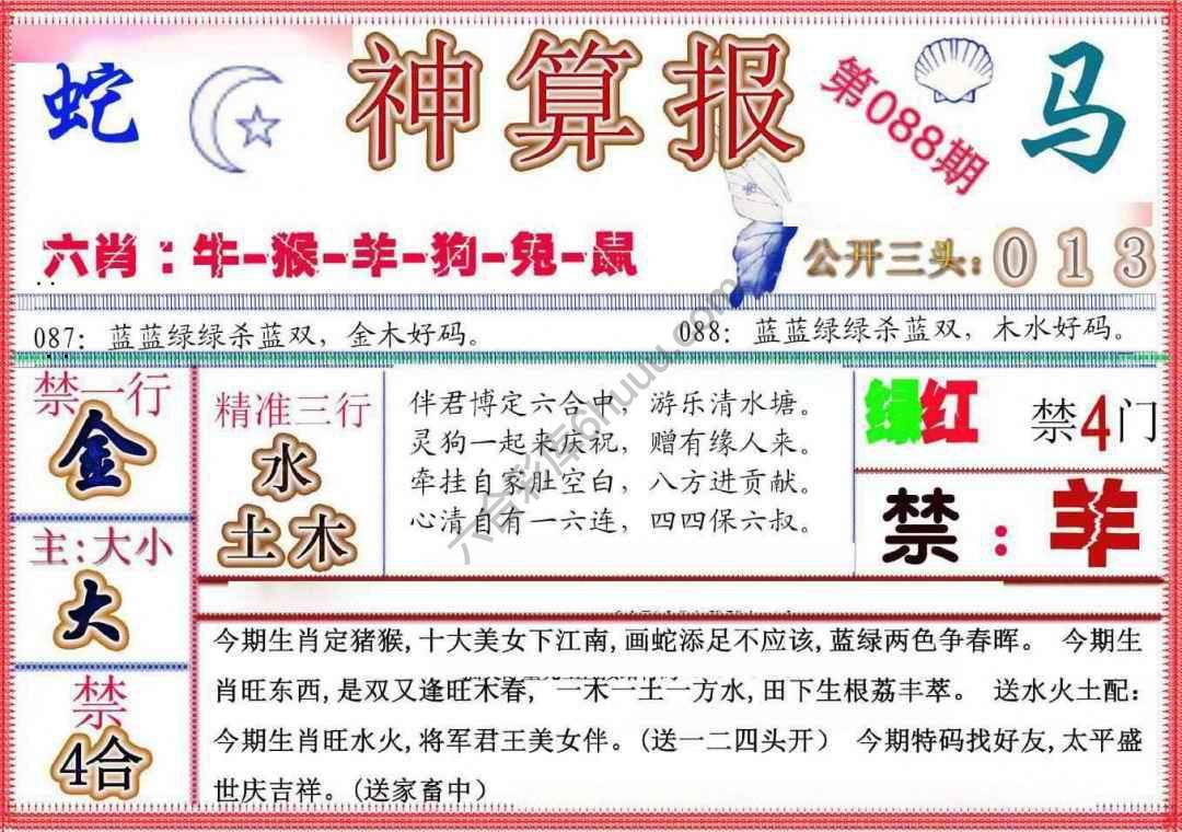 神算报新版
