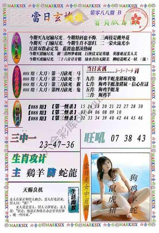 当日玄机报