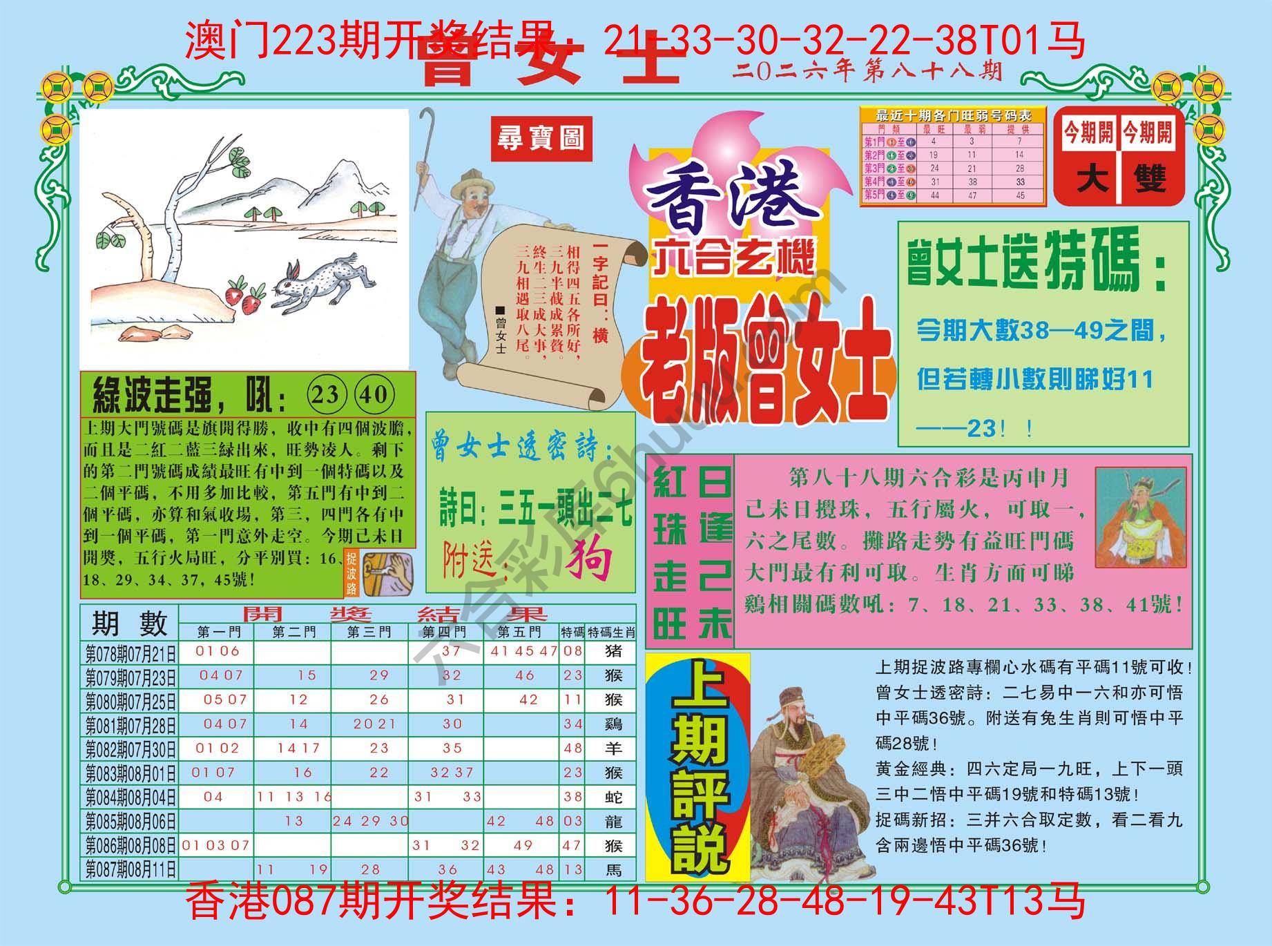 老版曾女士
