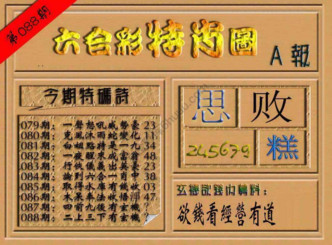 六合彩特肖图