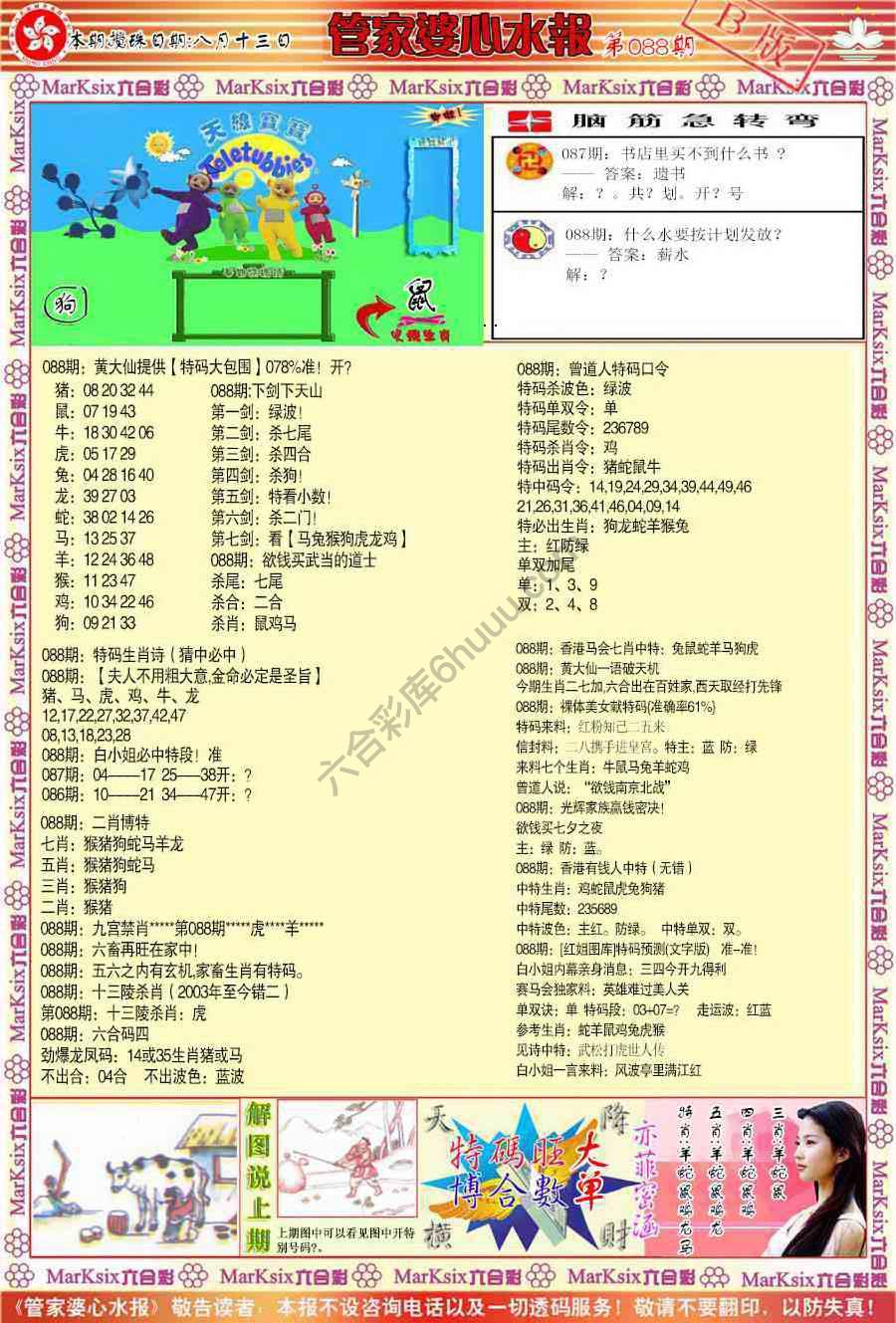 管家婆心水报