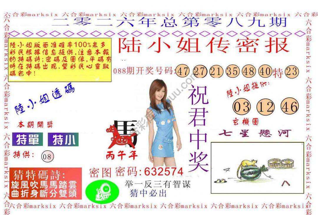 陆小姐传密
