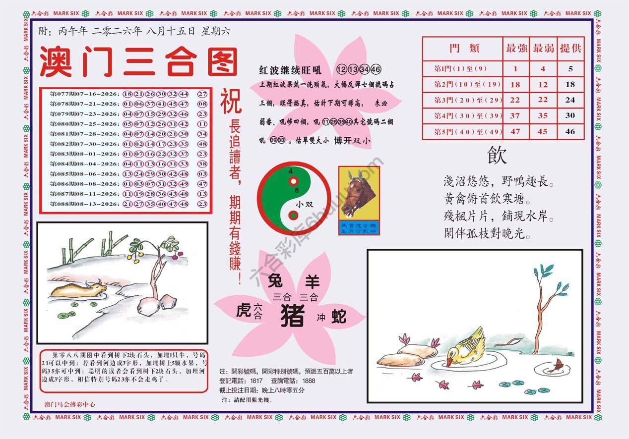 澳门三合图