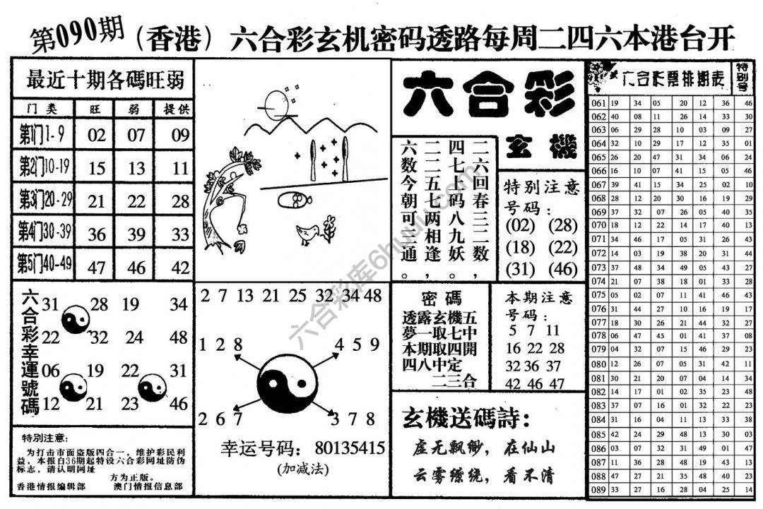 六合玄机