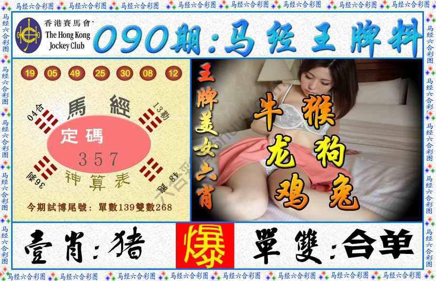 马经王牌料