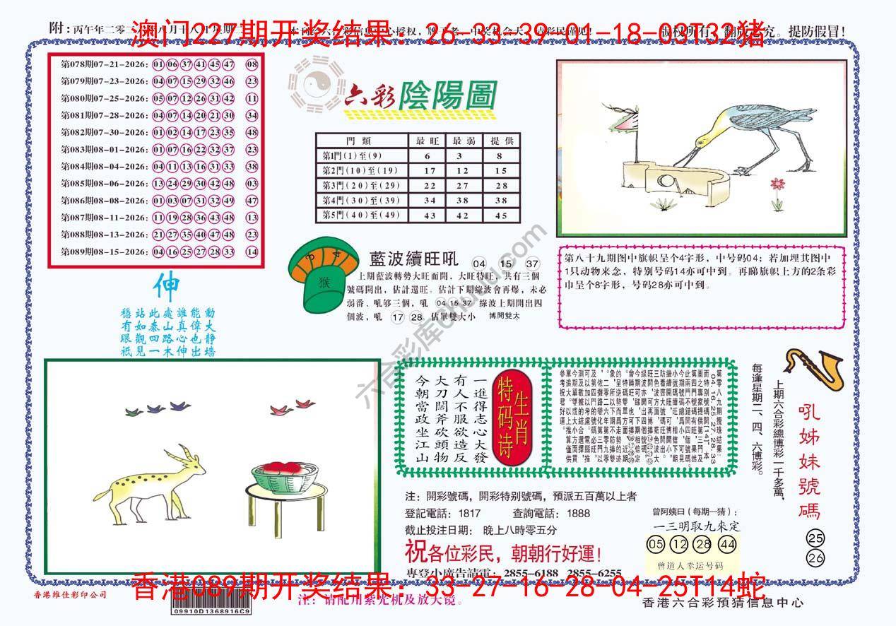 六彩阴阳图