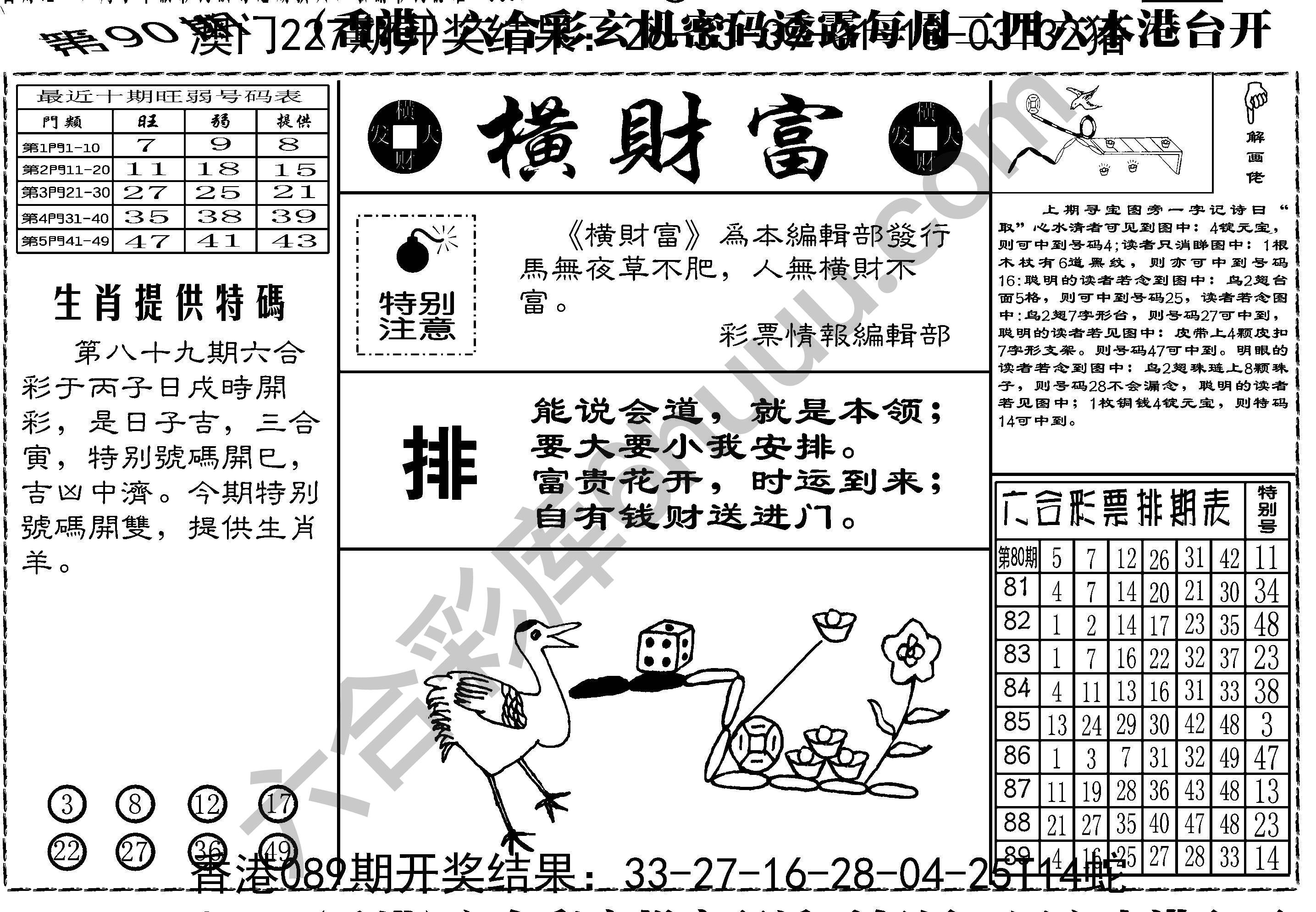 横财富
