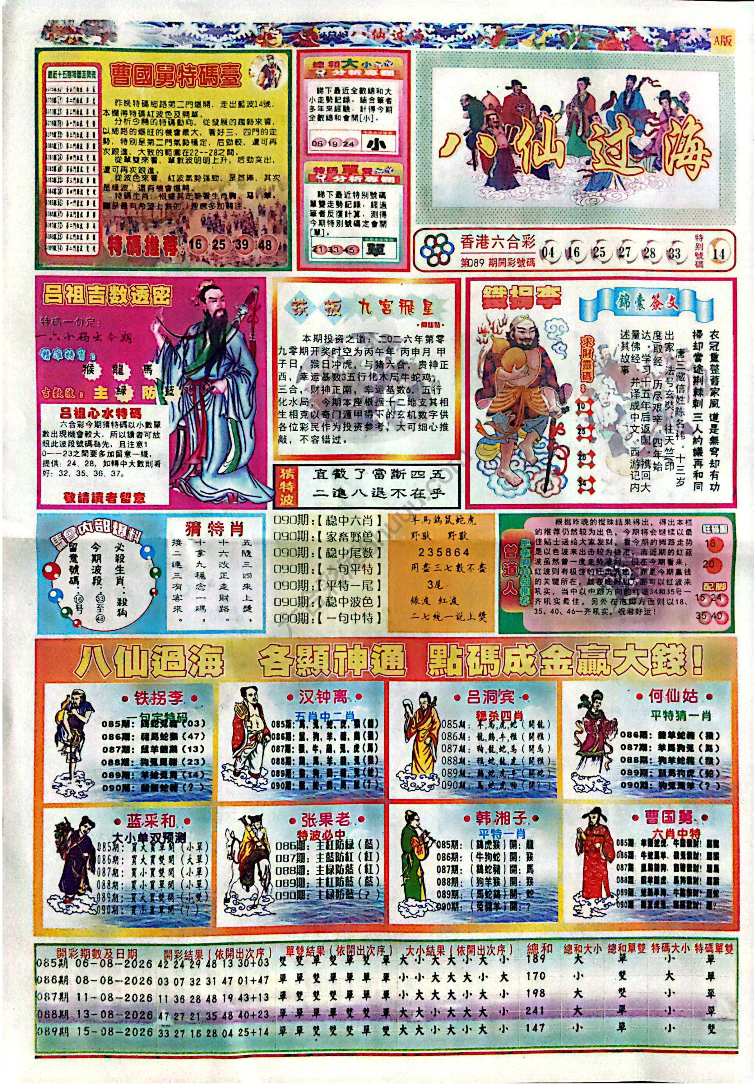 八仙过海各显神通