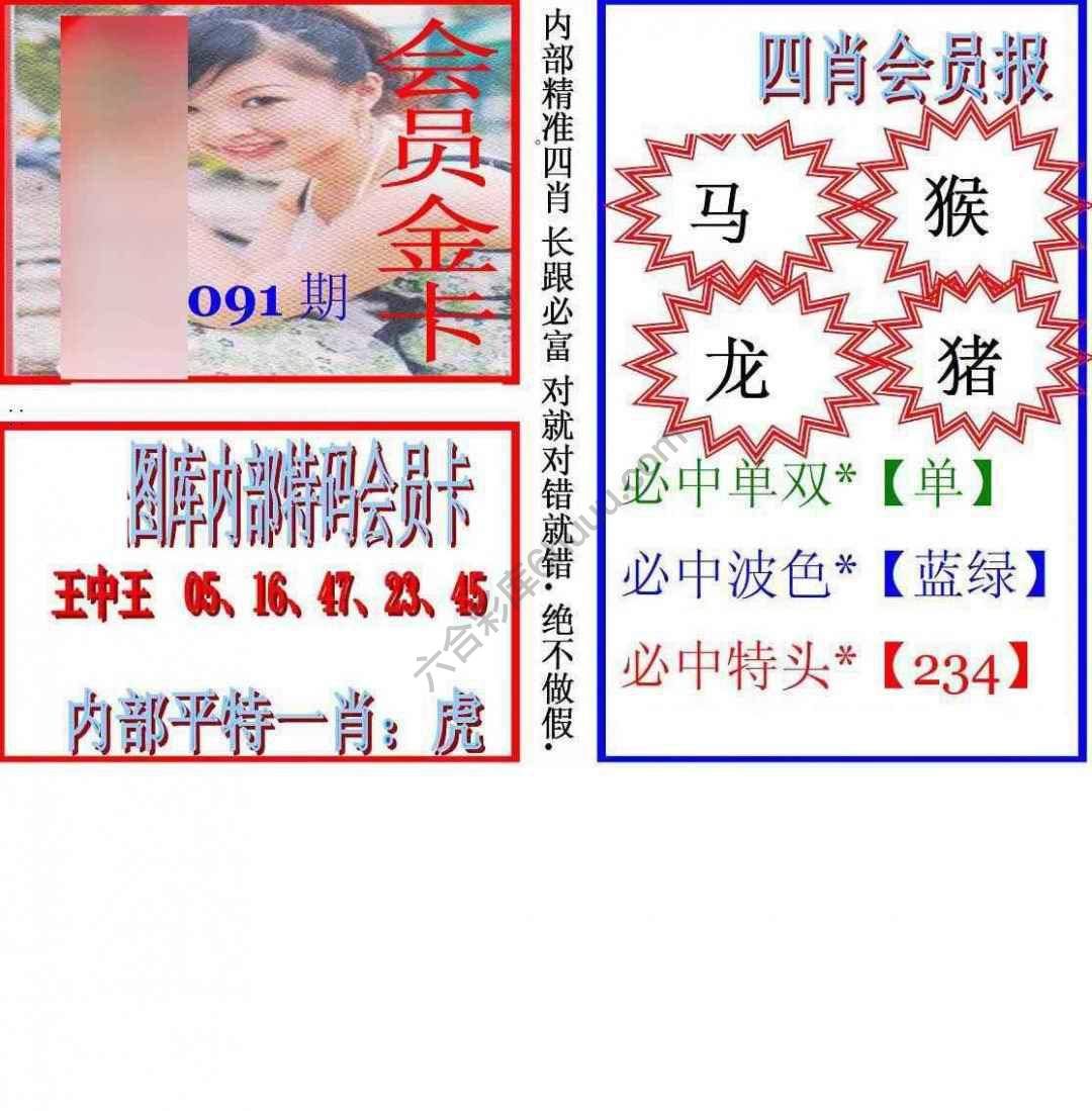 马经四肖会员报