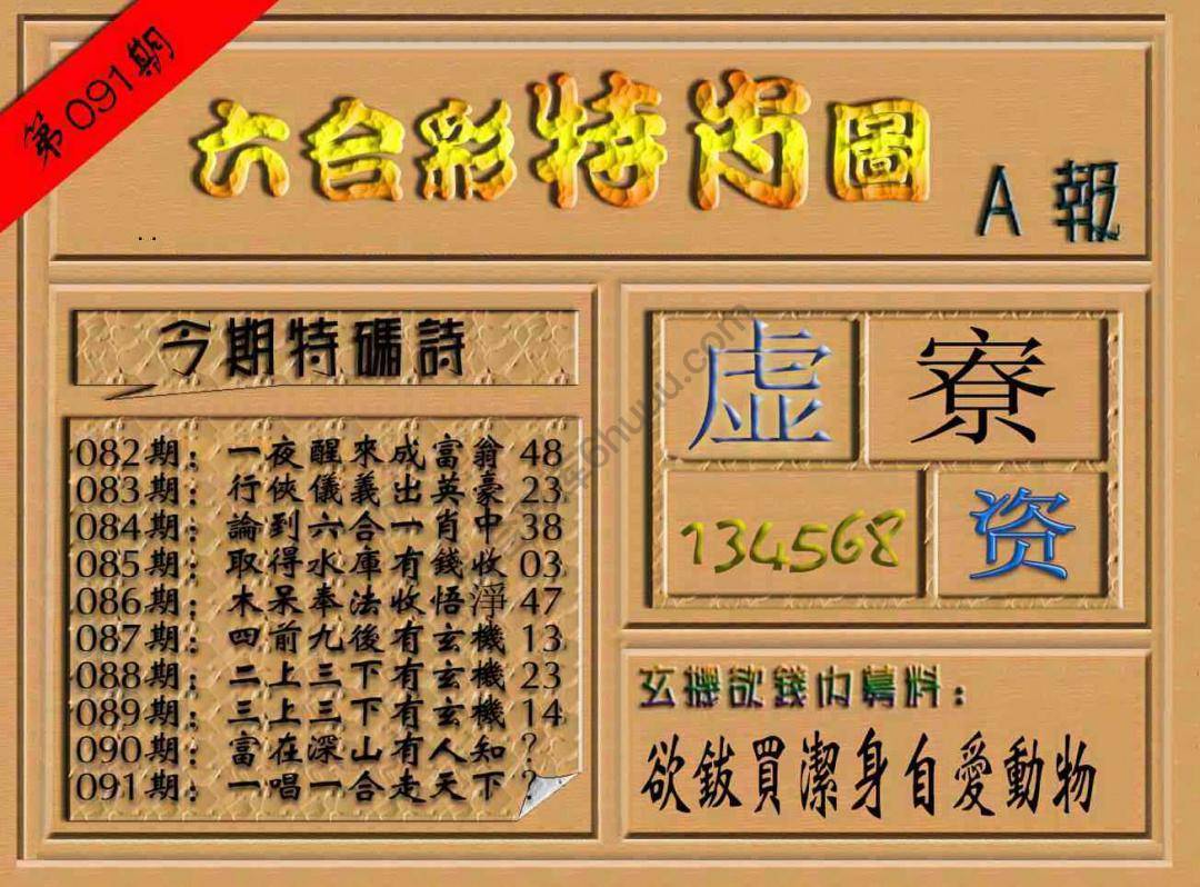 六合彩特肖图
