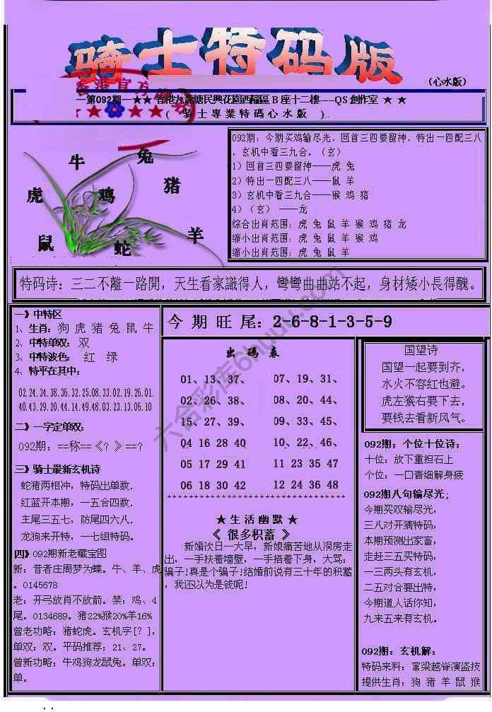 另类骑士特码版