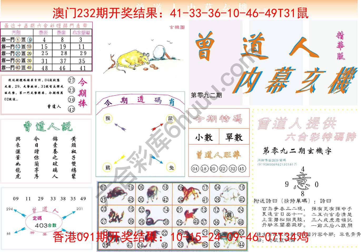 曾道人内幕玄机(精华版)