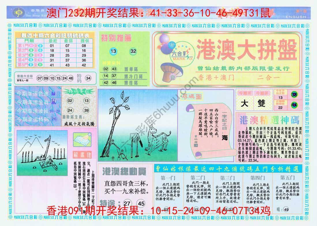 港澳大拼盘