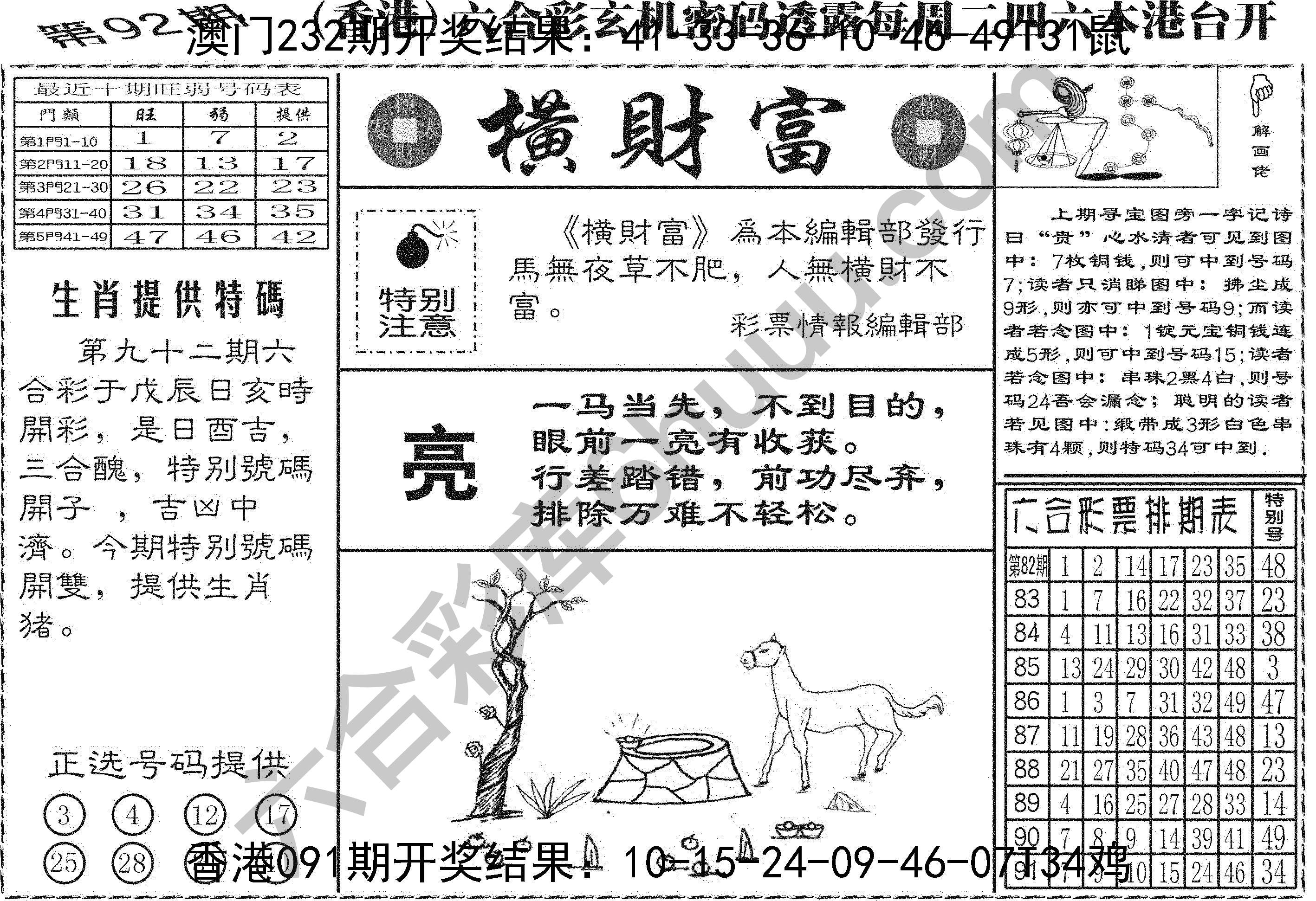 横财富