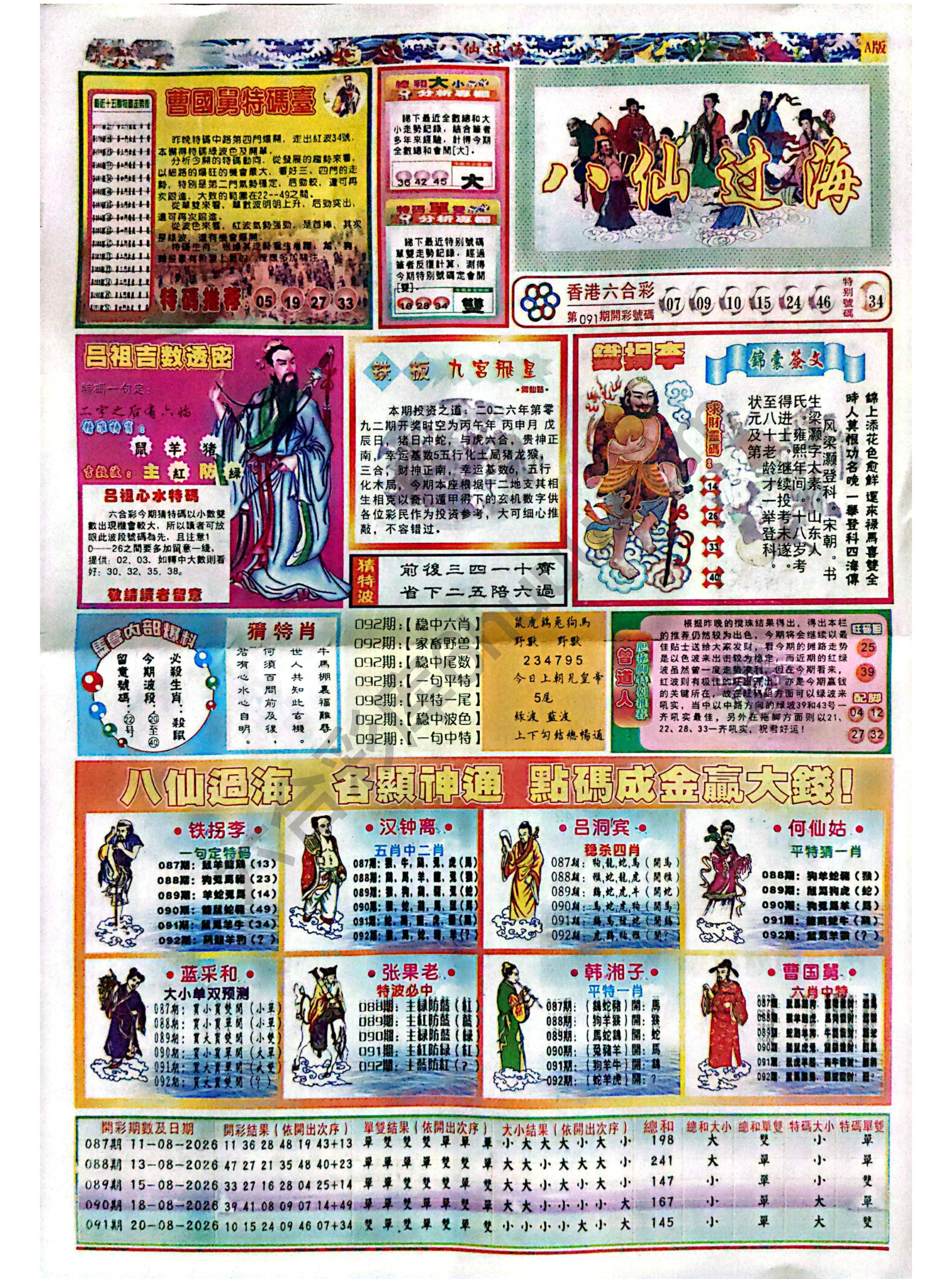 八仙过海各显神通