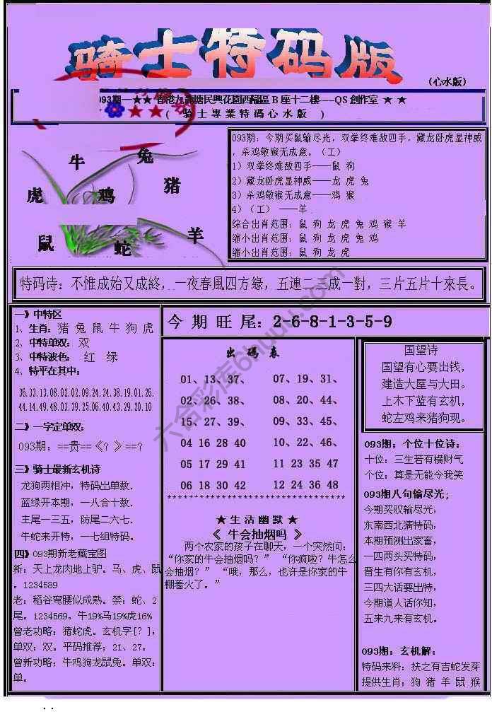 另类骑士特码版