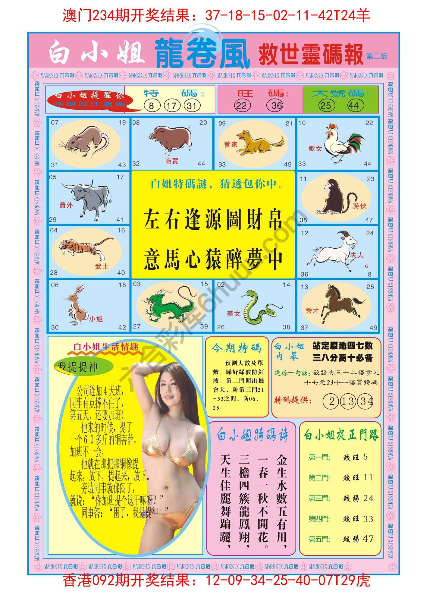 白小姐龙卷风