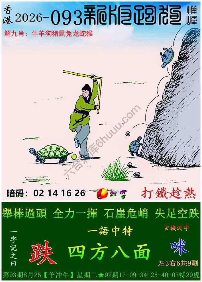 跑狗图（新版）