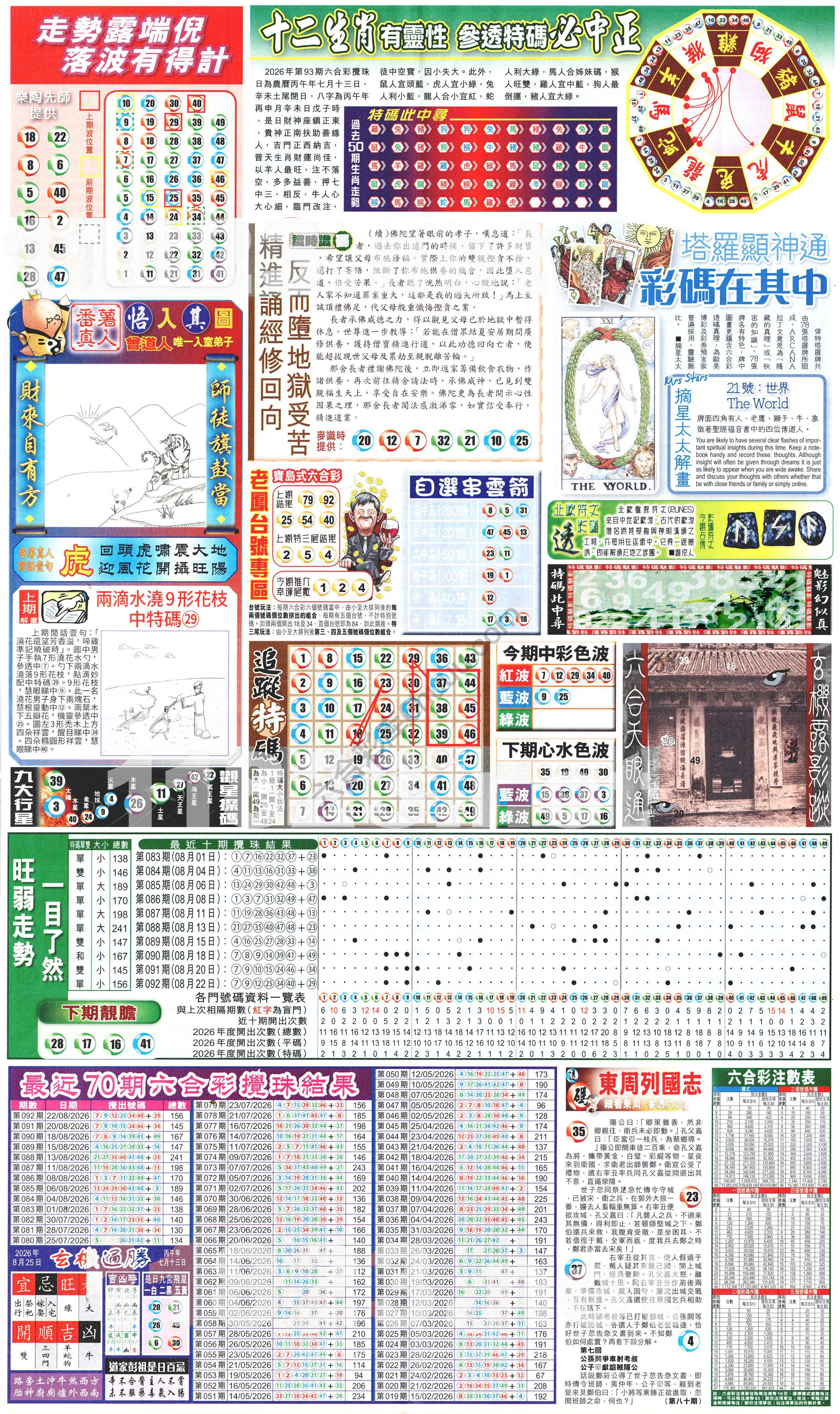 新报六合彩玄机